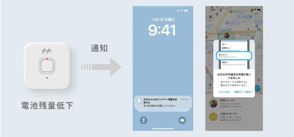 標準モードのほか、より長く稼働する省電力モード搭載