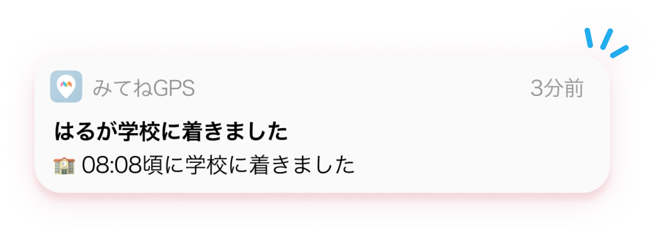 通知のイメージ